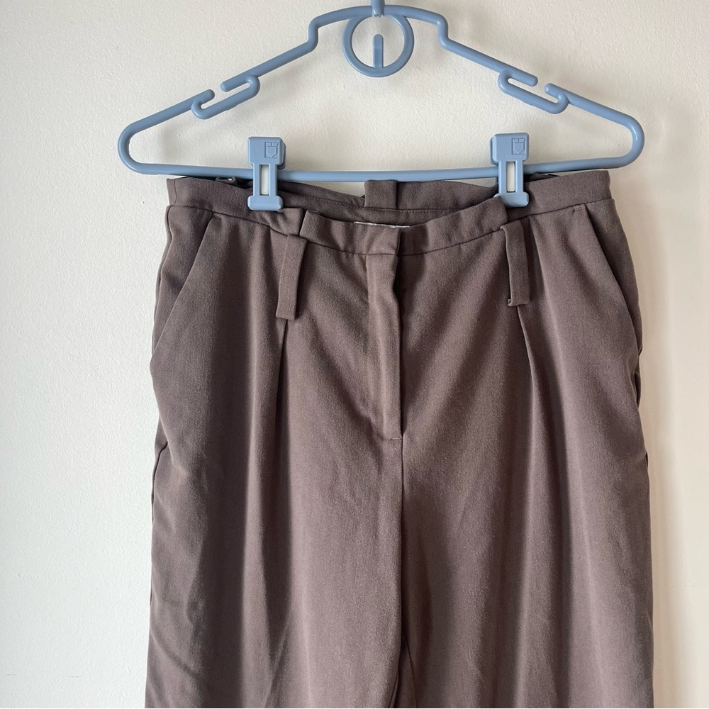 Ricki’s Taupe High Rise Tapered Dress Pants Women’s 4 Work Office Trousers - Picture 2 of 9